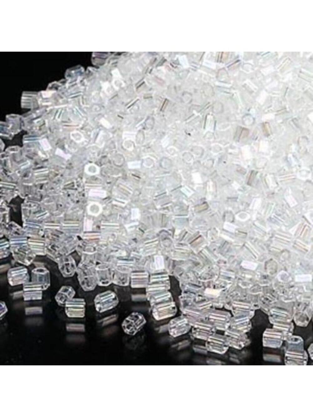 5g Japanese Miyuki 662 Delica Pearl Hex Cut #11 Glass Seed Beads